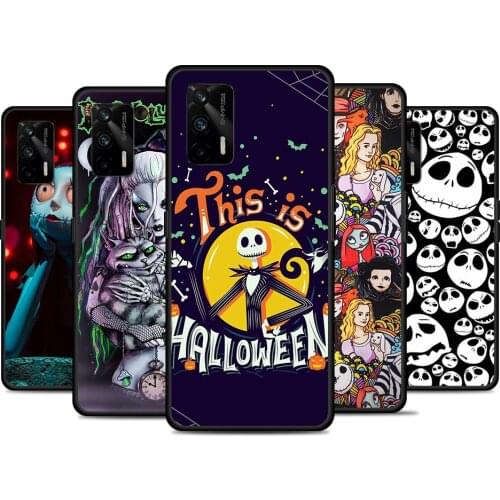 Jack Skellington Before Christmas For Realme 8 GT Neo Flash Edition Explorer Master Q3 Pro Narzo30 C21 C11 C20A C21Y Phone Case