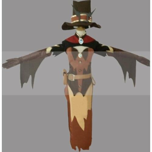 Customize Overwatch Halloween Terror Angela Ziegler Mercy Skin Witch Cosplay Costume Outfit