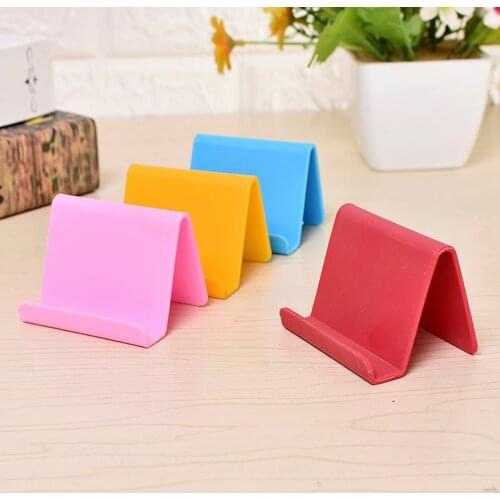 New Atmosphere Portable Business Card Holder Candy color Mobile Phone Lazy Mobile Phone Stand Professional