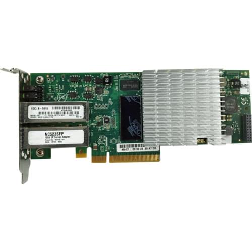 Original 593742-001 593715-001 For HP NC523SFP QLE3242 10G fiber optic network card