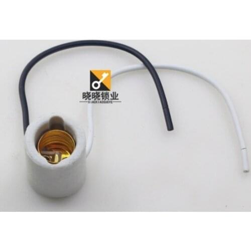 [PM048] Defu vertical punching key cut machine lamp head ceramic threaded lamp holder for small bulb