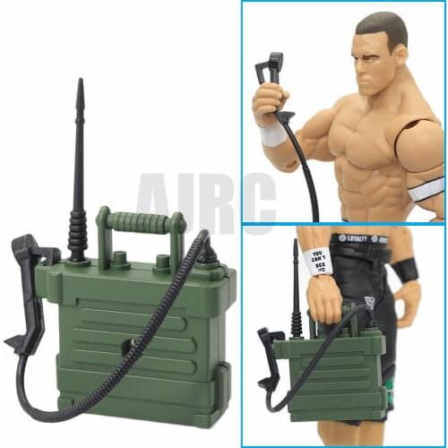 1/10 Scale Radio Station Phone for 1:10 RC Crawler Axial SCX10 90046 D90 D110 TF2 Traxxas TRX-4 RC Car Accessories Radio station