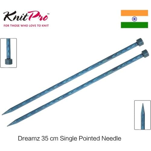 1 piece Knitpro Dreamz 35cm Single Pointed Knitting Needle