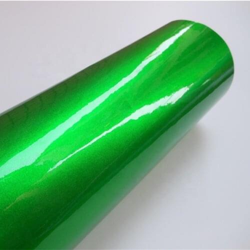 Car Styling Wrap Liquid Metal Dark Green Vinyl Film Body Sticker With Air Free Bubble car bike boat wrap Gloss film