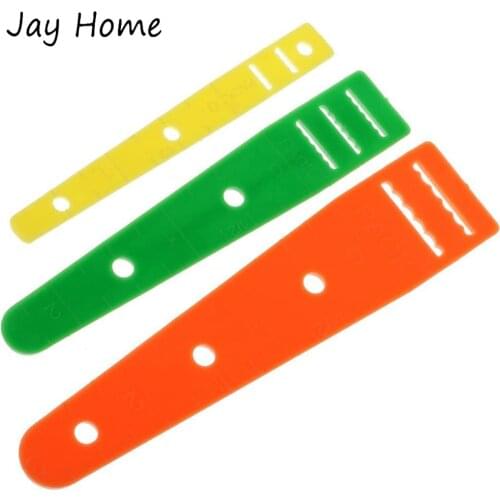 3Pcs/Pack Plastic Elastic Threaders Wear Elastic Band Threading Tools 3 Size Band Rope Wearing DIY Clothing Sewing Accessories