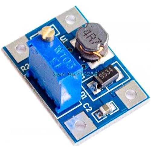 5pcs/lot DC-DC SX1308 Step-UP Adjustable Power Module Boost Converter