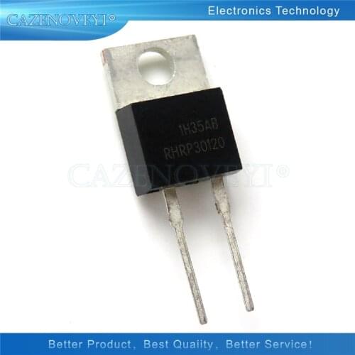 5pcs/lot RHRP30120 RHR30120 and 30A 1200V Hyperfast Diode TO-220-2 In Stock