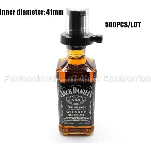 EAS AM RF bottle wine security tag transparent bottle wine cap free shipping 500pcs