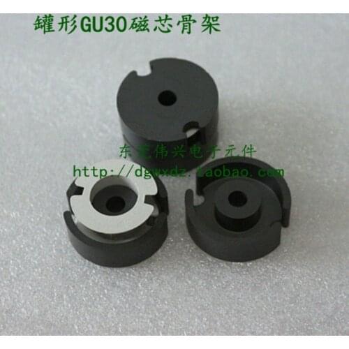 Can Core GU30 Plastic Frame Ferrite Core Magnetic Can Manganese Zinc Core GU30 PC40