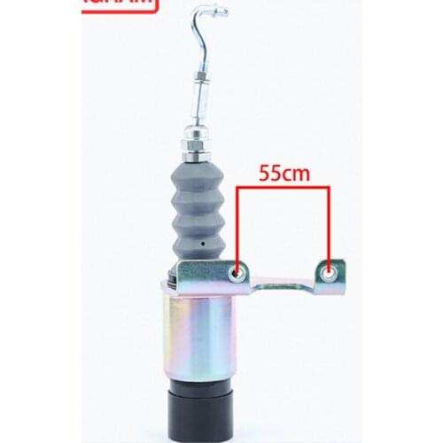 DC 24V Left Mounted Diesel Fuel Shut Off Solenoid SA-3765-24 Diesel Engine Spare Parts Stop Solenoid Valve SA-3765-24