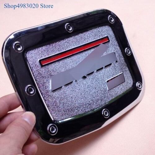 For Toyota Corolla 2014-2019 ABS Chrome & stainless steel car Gas Fuel Tank Cover Molding Trim Car Styling Accessories