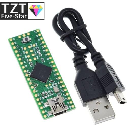 TZT Teensy 2.0++ USB AVR Development Board ISP U Disk Keyboard Mouse Experimental Board AT90USB1286 For Arduino