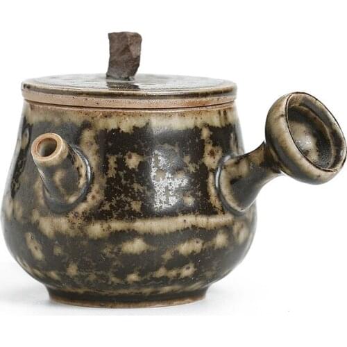 Fingertip Little Teapot Creative Stoneware Kung Fu Teapot Tea Set Tea Ornaments Tea Pot Blooming Tea Chrysanthemum Tea