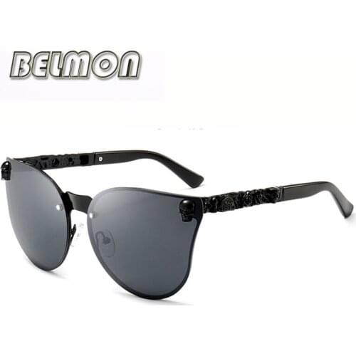 Fashion Luxury Skull Sunglasses Women Men Brand Designer Sun Glasses For Ladies Retro UV400 Anti-Reflective Female RS230