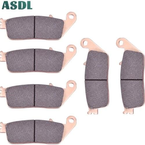 Motorcycle Front Rear Brake Pads For Honda CBR750 CBR750F CBR VFR Superaero 750 VFR750 VFR750F ST1100 Pan European ABS ST 1100