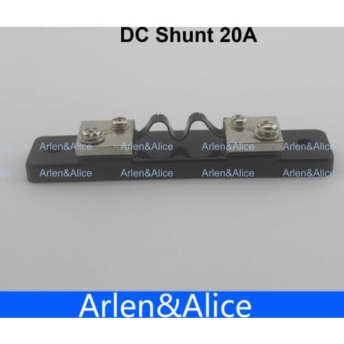20A 75mV DC current shunt resistor for amp panel meter