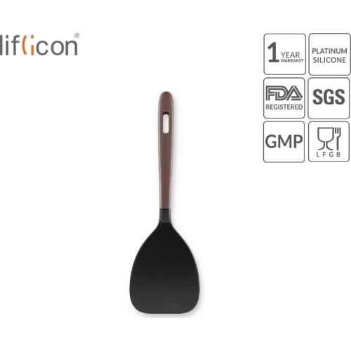 Liflicon Silicone Rice Mash Paddle Spoons, Works for Rice/Mashed Potato,Premium Kitchen Rice Paddle,Non-Stick and Heat-Resistant