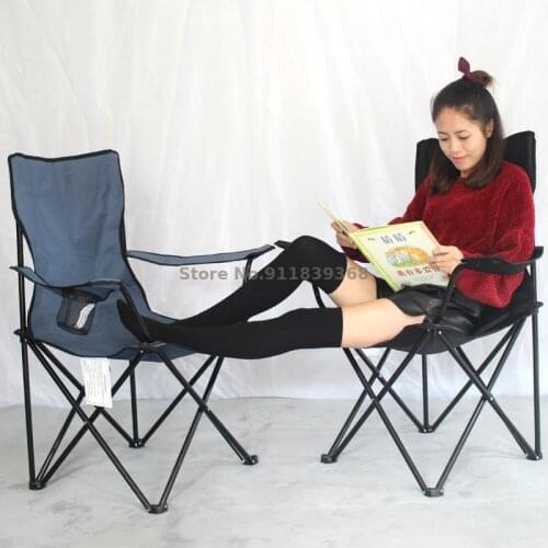 Outdoor folding chair portable backrest fishing chair stool simple leisure painting sketching chair folding director chair