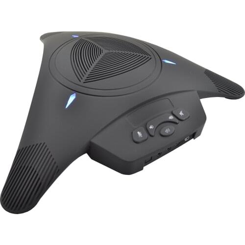 USB Speakerphone Microphone, Conference Speaker Omnidirectional Computer Mic, with 360º degree Call Speaker Skype