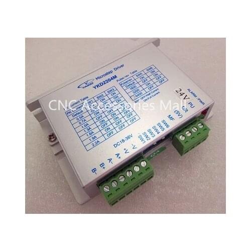YAKO driver 2 phase stepper motor drive YKD2204M DC18-36V 2.2A 100KHz cnc router parts