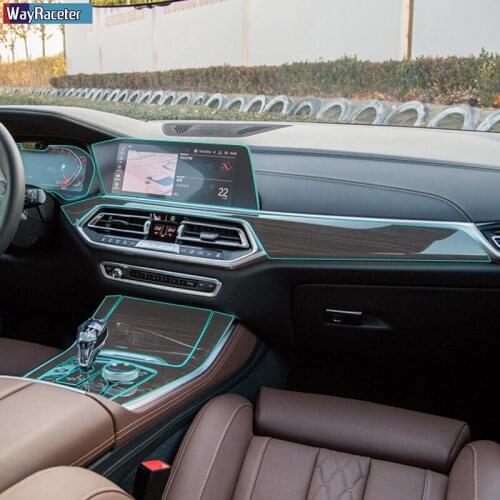 Car Interior Central Console Gear Dashboard Navigation Screen Protective Film For BMW X5 G05 2019 2020 2021 M50i M Competition