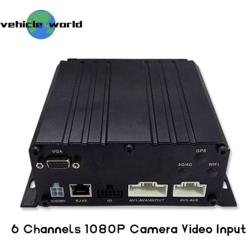 1080p 6ch full hd mobile car dvr for all vehicles