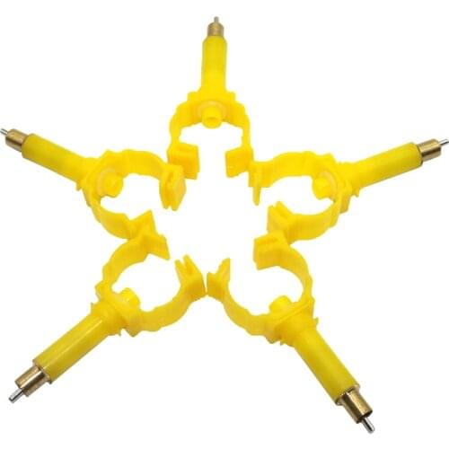 50 sets Rabbit industry Rabbit equipment wholesale Copper drinking 25mm pipes Animal feeder Free shipping