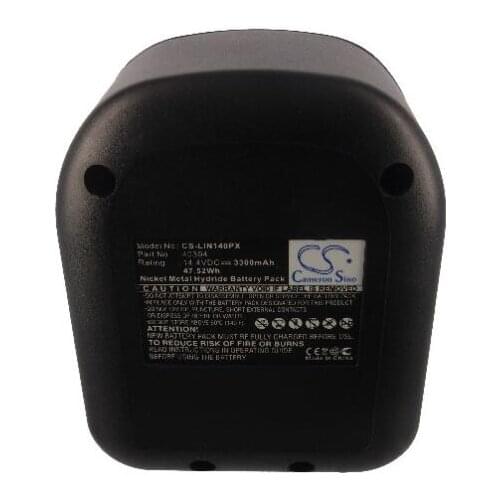 Cameron Sino 3300mAh battery for LINCOIN 1442 LIN-1401 1442 Lincoin 1401 PowerLuber Cordless Grease Gun 40394