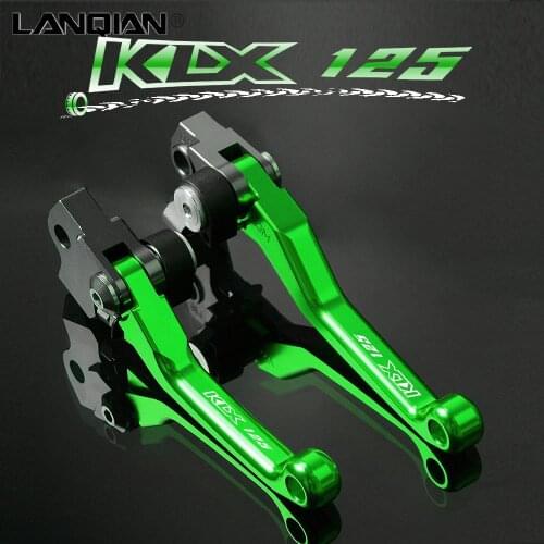Motorcycle Accessories Dirt Pit Bike Motocross Pivot Brake Clutch Levers For Kawasaki KLX125 KLX 125 D-TRACKER 125 2010-2016