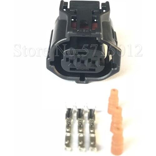 3 Hole 12353 6189-1129 Automotive Headlight Lamp Light Socket Car Camshaft Sensor Plug Connector For Toyota