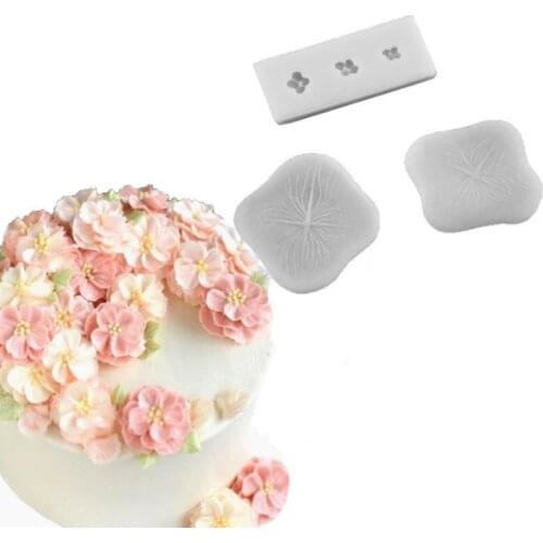 Hydrangea Mould Silicone Mold Fondant Cake Decorating Tool Gumpaste Sugarcraft Chocolate Forms Bakeware Tools