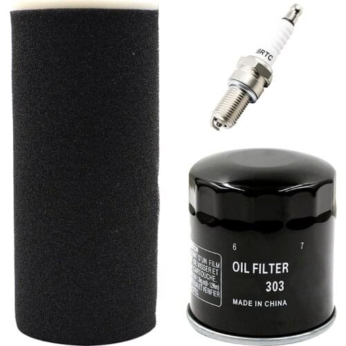 Motorcycle Air Filter & Oil Filter & Spark Plug For Yamaha Grizzly 660 YFM660FH YFM660FHW YFM660FA YFM660FASE 4x4 5GH134403000