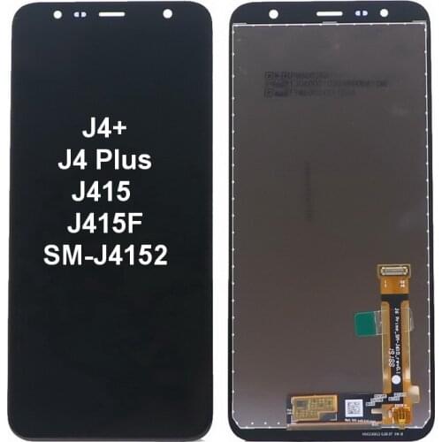Original LCD Display J4 Plus For Samsung Galaxy J4+ 2018 J415 J415F J415M SM-J415FN LCD Display Touch Screen Digitizer Assembly
