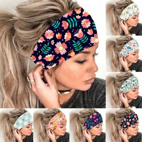 Tie Dye Cycling Yoga Sport Sweat Headband Women Sweatband For Men Women Yoga Hair Bands Head Sweat Bands Sports Safety