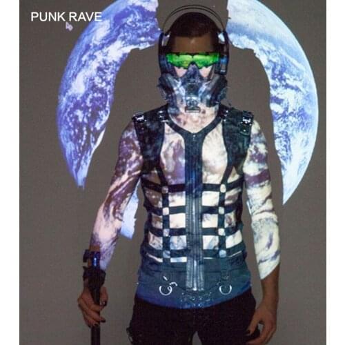Мужские майки PUNK RAVE China At AliExpress