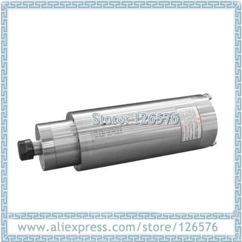 GDK105-9-21Z/2.2-5.0 Constant power 9000-21000rpm 2.2kw ER20 4 Bearing spindle motor AC380V Water cooled spindle motor