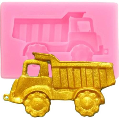 DIY Train Silicone Mold DIY Baby Birthday Chocolate Gumpaste Candy Clay Moulds Cupcake Topper Fondant Cake Decorating Tools