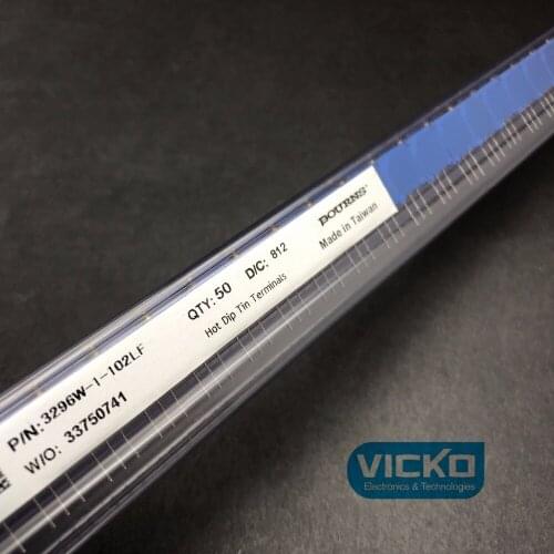 [VK] 3296W 1K BOURNS glass glaze plug-in Precision adjustable resistance potentiometer switch