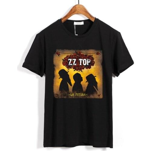 16 designs Streetwear ZZ Top Rock 3D Vintage Car Brand black Shirt tshirt fitness Hardrock heavy Metal 100%Cotton camiseta ropa