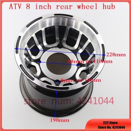 ATV parts 18x9.50-8 tire 20x9.5-8 18x8.5-8 tyre use 8 inch rear wheel aluminum rims for go-kart off-road 4 wheel Motorcycle
