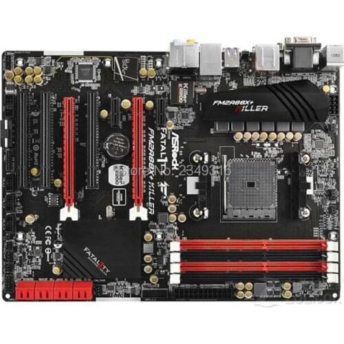 For ASRock FM2A88X+ Killer Original Used Desktop Motherboard A88X Socket FM2+/FM2 DDR3 SATA3 USB3.0