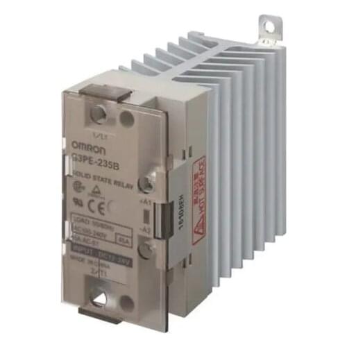 G3PE-235B-3N DC12-24 35 A 3P-NO Solid State Relay, Zero Crossing, DIN Rail, Phototriac Coupler, 264 V ac Maximum Load