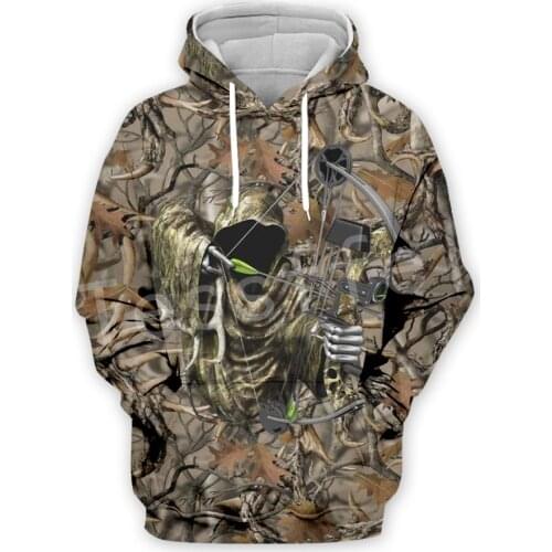 Tessffel Hunter Animal Camo Fashion Tracksuit 3D Print Hoodie/Sweatshirt/Jacket/Mens Womens colorful casual Harajuku s-9