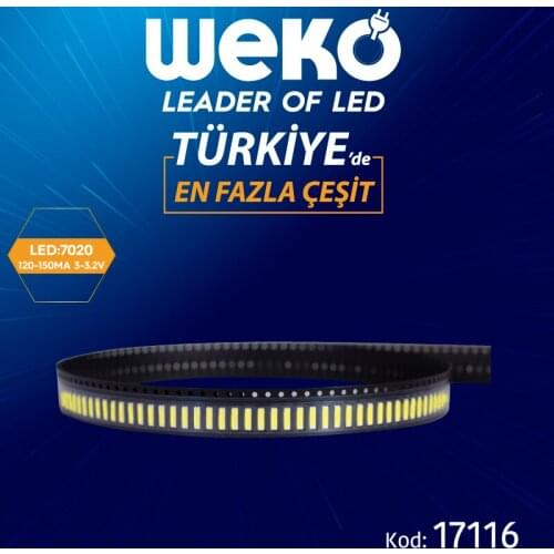 LED TV PANEL LED 7020 120-150 MA 3-3.2V