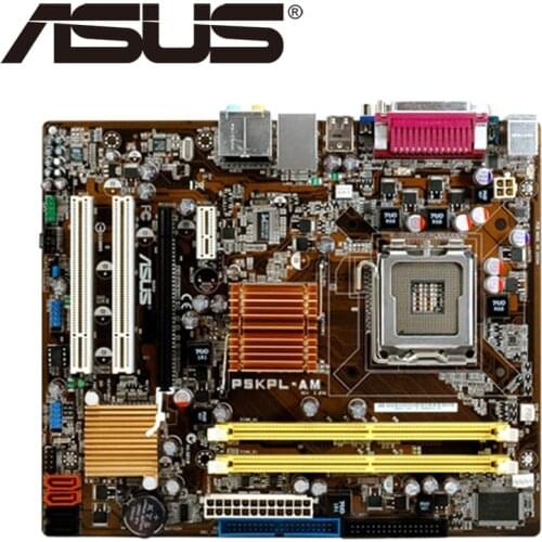 Asus P5KPL-AM Desktop Motherboard G31 Socket LGA For 775 Core Pentium Celeron DDR2 4G u ATX UEFI BIOS Used Mainboard Original
