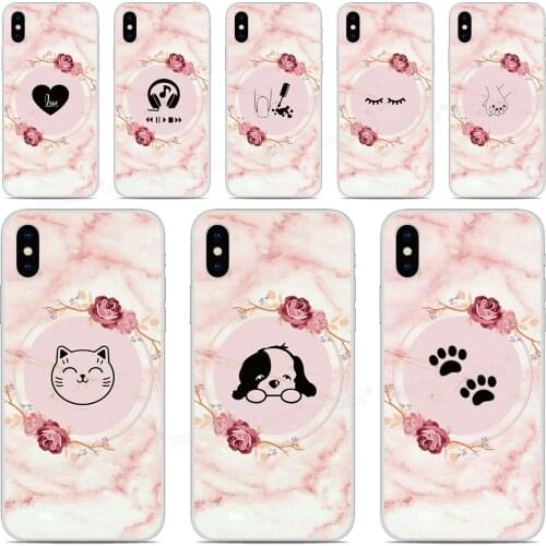 Marble Pink Phone Case For OPPO Realme X50 5 6 Find X2 Reno A Ace 3 Pro K1 A92S A91 F15 A52 A72 AX7 A5S A31 A8 A9 A5 2020 Cover