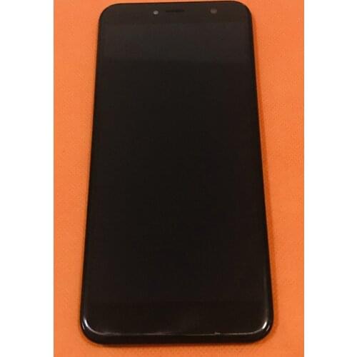 Used Original LCD Display +Digitizer Touch Screen+ Frame for Cubot X18 MT6737T Quad Core Free Shipping