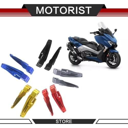 Motorcycle footrest rests passenger footrest forYamaha Tmax 530 t-max DX SX 2012-2019 2017 2018 16 tmax 500 XP500 Aluminum CNC