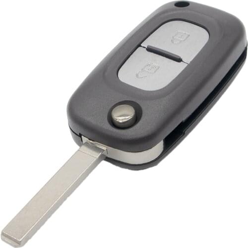 WhatsKey 2 3 Button Remote Flip Key Folding Case Car Key Shell For Renault Fluence Clio Megane Kangoo Modus