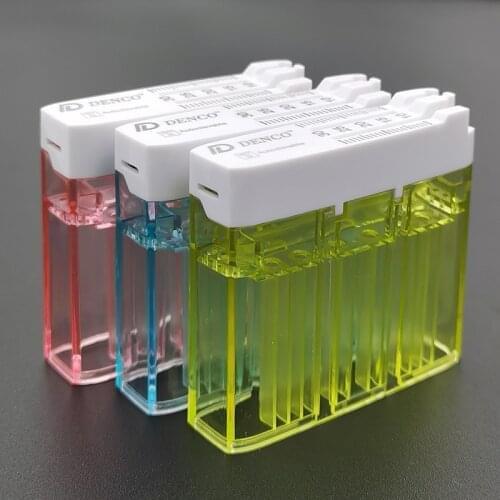 Dental Endo Files Box 135 Degree Autoclavable Sterilization Multi Function Measurement Box Dental File Organizer Endodontic File